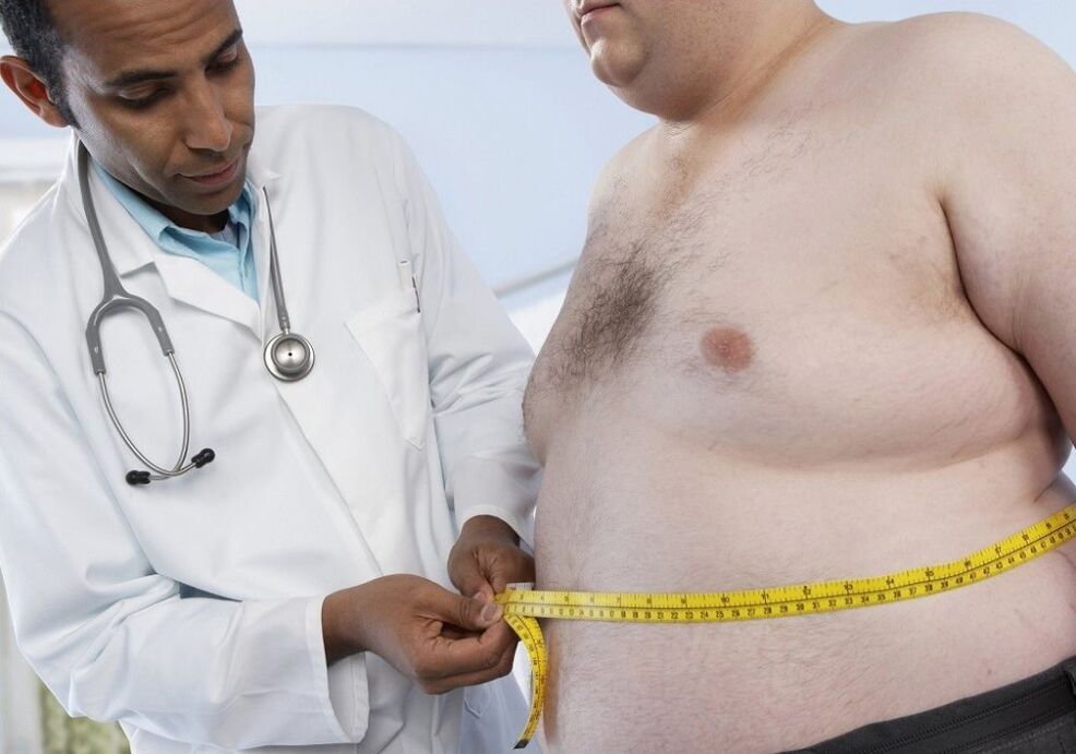 Obesitatea potentzia ahularen kausa eta medikua bisitatzeko arrazoia da